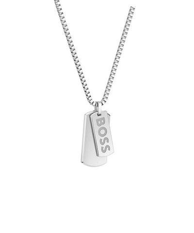 Qafore Hugo Boss Dog Tag, e argjendtë