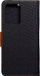 Kabllë telefonit Canvas Book për Xiaomi Redmi Note 13 Pro 4G, me xhepa kartash, me kapak tip libër, i zi