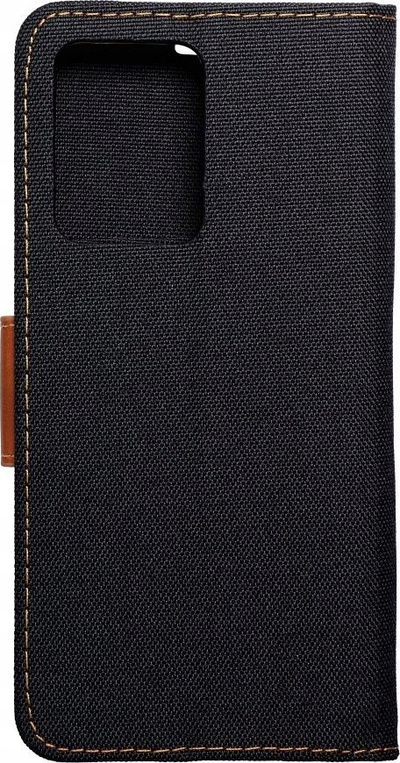 Kabllë telefonit Canvas Book për Xiaomi Redmi Note 13 Pro 4G, me xhepa kartash, me kapak tip libër, i zi
