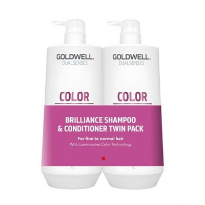 Set për flokë Shampo & Balsam Dualsenses Color by Goldwell Brilliance 2 x 1000 ml, woman