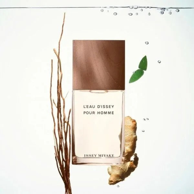 Parfum Issey Miyake L'Eau D'Issey Pour Homme Vetiver Intense, Eau de Toilette, 50ml, transparent