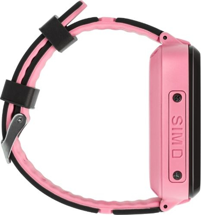 Ora e zgjuar për kalamaj Kruger&amp;Matz SmartKid, GPS, buton SOS, rozë