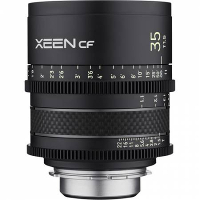 Objektiv Samyang Xeen CF Canon EF 35mm, F/1.5, cine prime, i zi