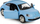Makina model RMZ VW New Beetle Daffi, shkalla 1:43, me dyer që hapen, shumëngjyrëshe