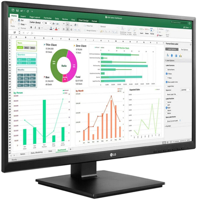 Monitor LG 24BN55YP-B - LED, 23.8", FullHD, i zi