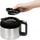 Makina për kafe me filtro Clatronic KA 3805, 1.2L, termos-kanë, e zezë