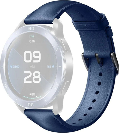 Rrip për orë të zgjuar Xiaomi BHR7883GL, lëkurë, blu