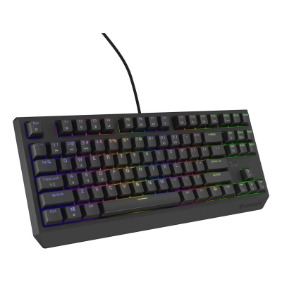 Tastierë gaming Genesis Thor 230 TKL, mekanike Outemu Brown, RGB, e zezë