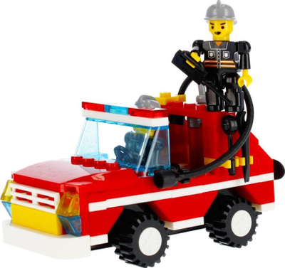 Сет за градење Alle Blox Firefighters, 140 парчиња, за деца 6+