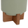 Set vazo dekorative TANTI HM4685, 3 copë, fiber cement, me bazë druri tik, shumëngjyrëshe