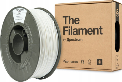Filament 3D Spectrum The Filament TF-24001, PLA 1.75mm, 1kg, i bardhë