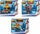 Set loje Hot Wheels Let's Race City Burger Drive Thru, me pistë gare, me 1 makinë lodër