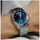 Orë dore Casio MTP-1370D-2A2V, e argjendtë/kaltër