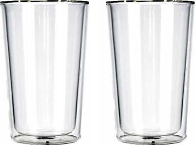 Set gotash termike De'Longhi Double Wall DLSC319, 480 ml, set me 2, transparente