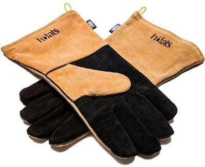 Doreza mbrojtëse Hoefats Tools Gloves, lëkurë dhe Kevlar, që i bëjnë ballë nxehtësisë