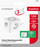 Prizë kockë Vivanco PC 3W3USB, 3x Schuko, 2x USB-A 1x USB-C, 1.4m, e bardhë