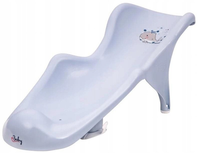 Shtrat banjoje për bebe Maltex Whale Minimal, 0‑6 muajsh, Satin Blue