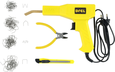 Set saldimi plastike Drel 30W, LED, i verdhë