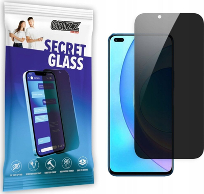 Xham mbrojtës GrizzGlass Matte SecretGlass për Hi nova 9Z, ekran i plotë, efekt mat, transparent