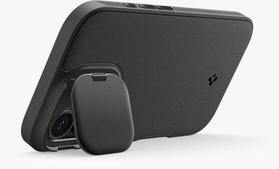 Mbrojtëse telefoni Spigen Optik Armor MagSafe për iPhone 17, e zezë