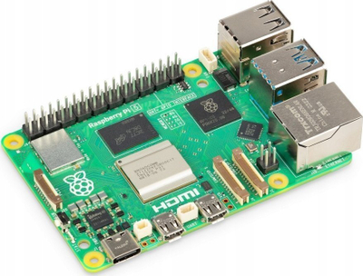Pllakë zhvillimi Raspberry Pi 5 SC1113, 16GB RAM, 64‑bit, jeshile