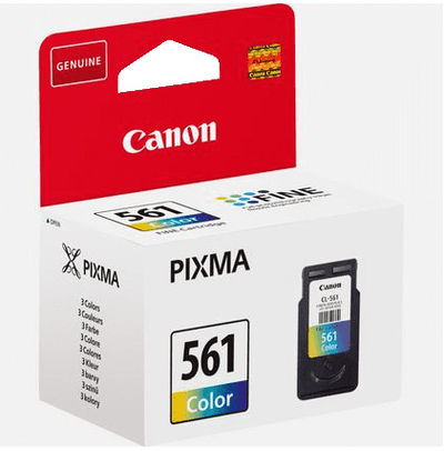 Ngjyrë për printer Canon CRG CL-561, 180 faqe, cyan/magenta/verdhë
