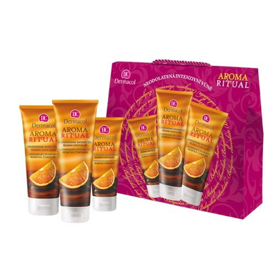 Set me gel dushi Dermacol Aroma Ritual Belgian chocolate