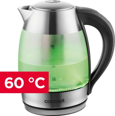 Vluese uji Concept RK4066, 2200W, 1.8L, e argjendtë