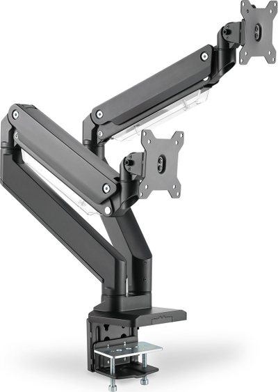 Mbajtëse tavoline për monitorë Digitus DA-90427, për 2 monitorë 15"-35", e zezë