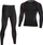 Set veshjesh sportive LEE Spokey Thermoactive,  XL / XXL, të zeza