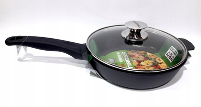 Tigan Tiross Traditional, 28 cm, veshje mermeri, i zi