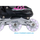 Patina inline Enero PRO LED 4 në 1, të rregullueshme 30-33, me LED, rozë me të zezë