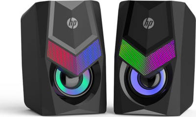 Мултимедијални звучници HP DHE-6000, систем 2.0, црни
