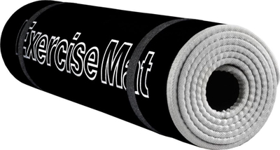 Tapet për stërvitje Allright FE06001, 180 x 60 x 0.6cm, i zi
