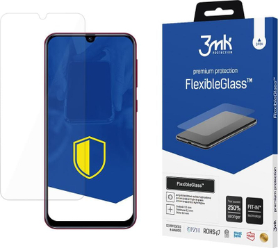 Mbrojtëse ekrani 3MK FlexibleGlass për Samsung Galaxy M31, xham hibrid, shumë i hollë, krejt i qartë