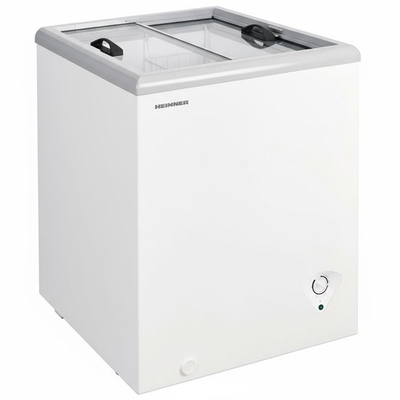 Ngrirës horizontal Heinner HSF-M84WHC, 84L, kapak xhami rrëshqitës, i bardhë