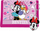 Set aksesorësh NoName Minnie, portofol dhe varëse çelsash, shumëngjyrëshe