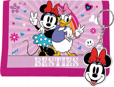 Set aksesorësh NoName Minnie, portofol dhe varëse çelsash, shumëngjyrëshe