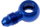 Fiting banjo TurboWorks AN8 14.5, alumini, blu