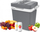 Frigorifer udhëtimi Berdsen BR-CF27, 27L, 12V dhe 230V, gri