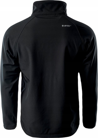Xhaketë softshell për burra Hi-Tec Ryder, që s’e kap uji, XXL, e zezë