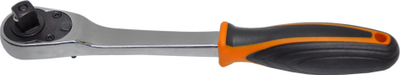 Çelës racë Richmann C8460, 1/4", 90 dhëmbë, zi portokalli