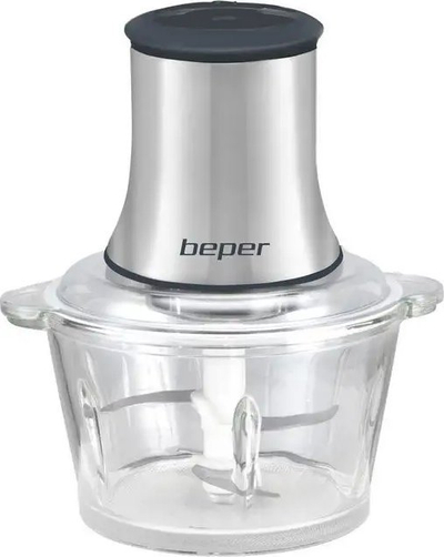 Grirëse kuzhine Beper P102ROB001, 500W, 1.5L, inox ngjyrë argjendi