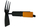 Shat për kopsht Fiskars Quikfit, 187mm