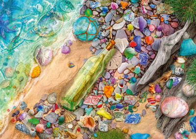 Puzzle Schmidt Spiele Beach Treasures, 1000 pjesë, bregdet, shumëngjyrësh