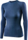 Bluzë për femra Brubeck Active Wool LS12810, e kaltër, M