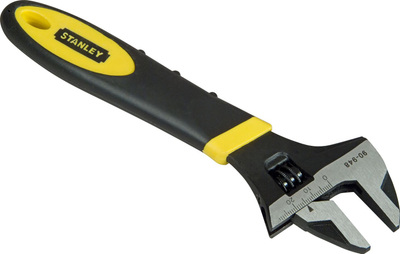 Çelës rregullues Stanley Swedish 0-90-948, 200mm, me dorezë gome, gri