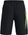Кратки спортски панталони Under Armour Boys Woven Graphic, полиестер, со џебови, црни