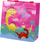 Qese dhuratash Leantoys Gift Bag Dinosaur, 23x21.5x11cm, rozë