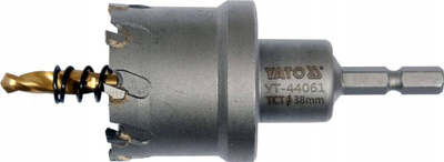 Sharrë rrethore për hekur Yato YT-44061, TCT, 38 mm, gri